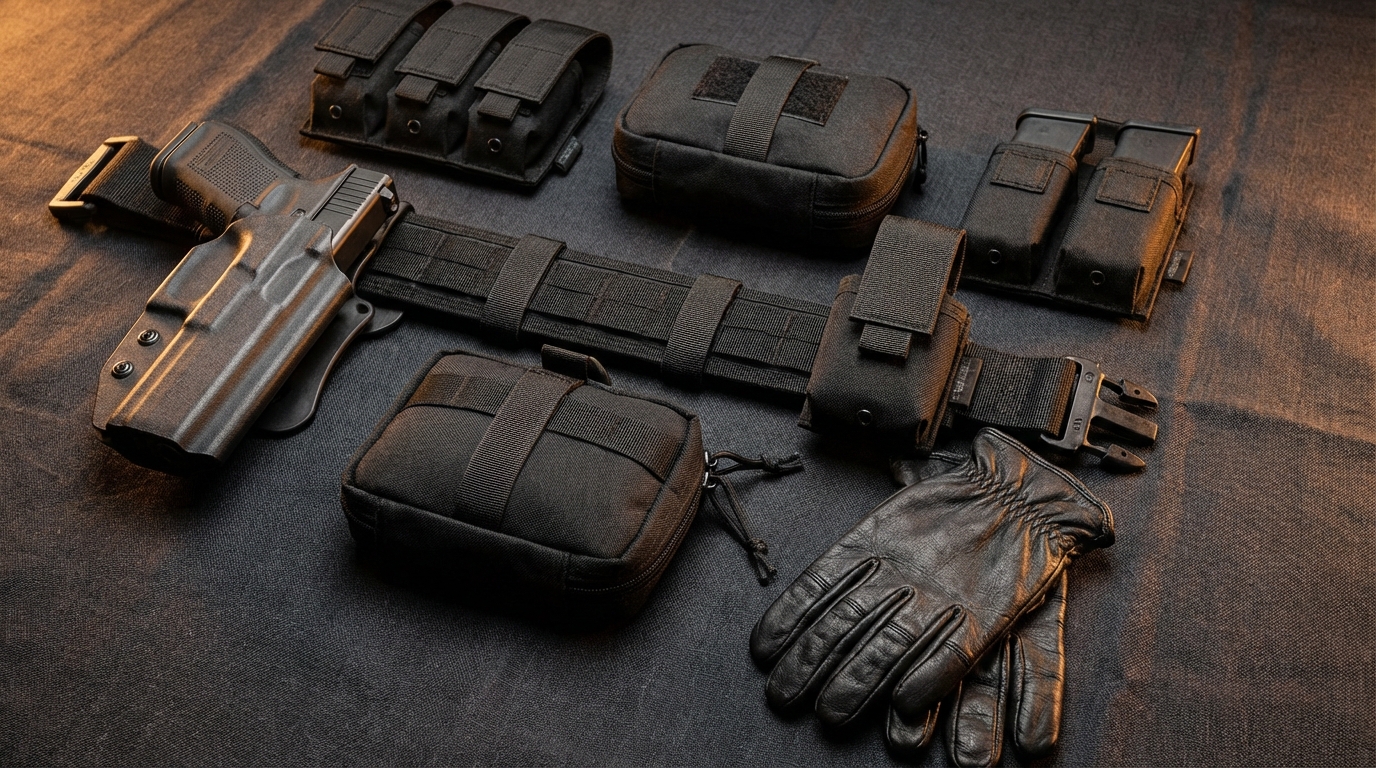 Professional duty gear and accessories