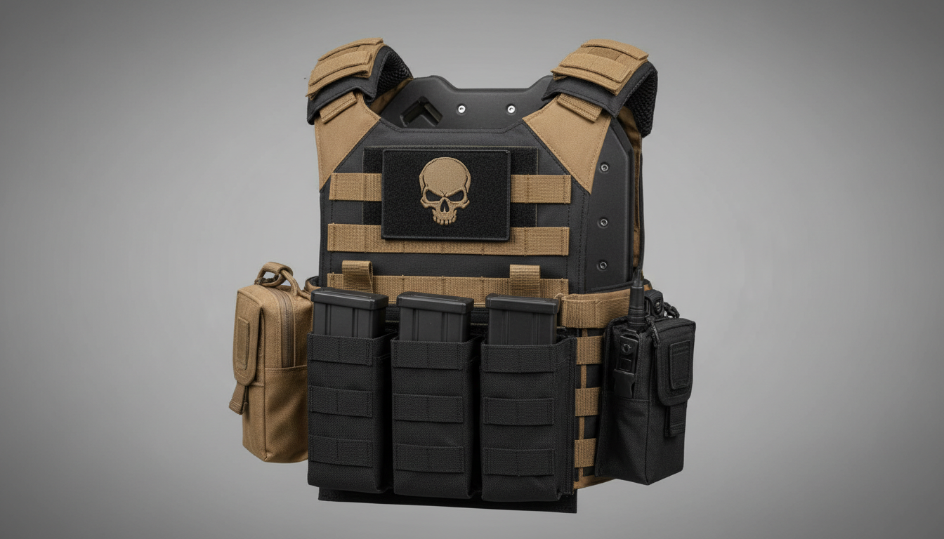 NIJ-certified ballistic vests and plate carriers
